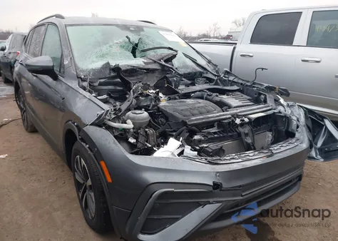 2024 Volkswagen Tiguan 2.0T S z USA, uszkodzony, nr VIN 3VVRB7AX5RM159338